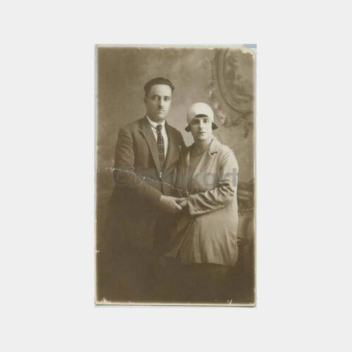 1930 Aile Görünüş -Arka Plan- Stüdyo Fotoğraf