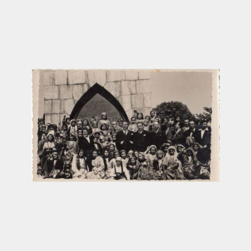 1950 Samsun Folklor Öğrenciler 23 Nisan Konulu Fotoğraf