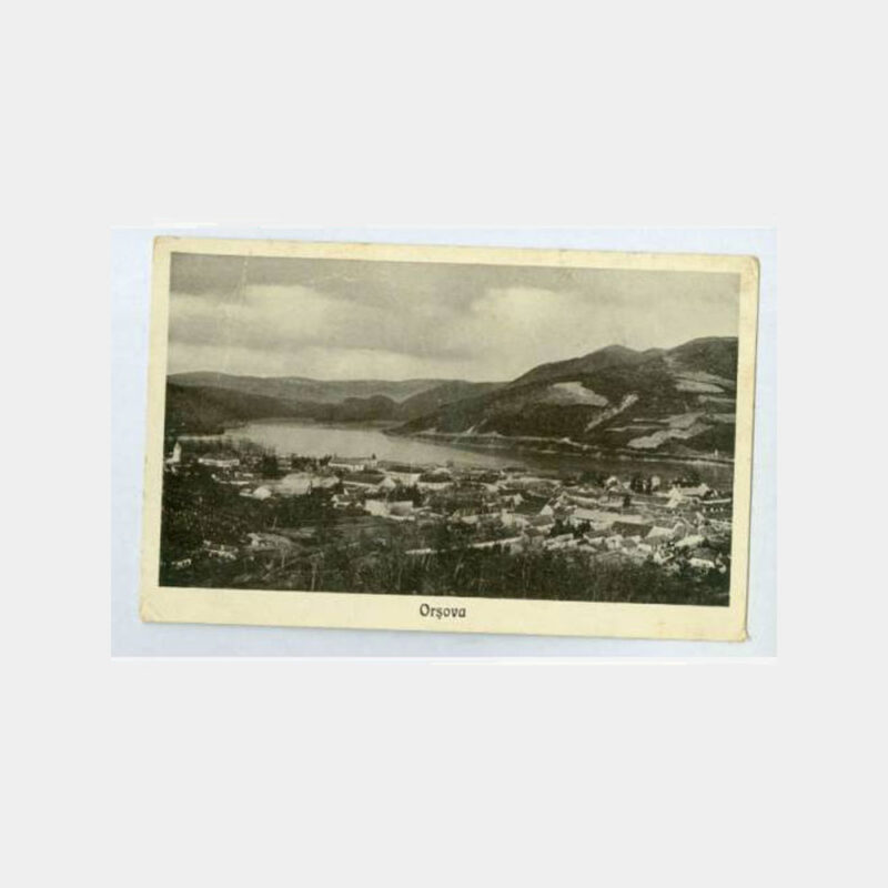 1932 Tuna Nehri Orşova Adakale Konulu Kartpostal - Görsel 2