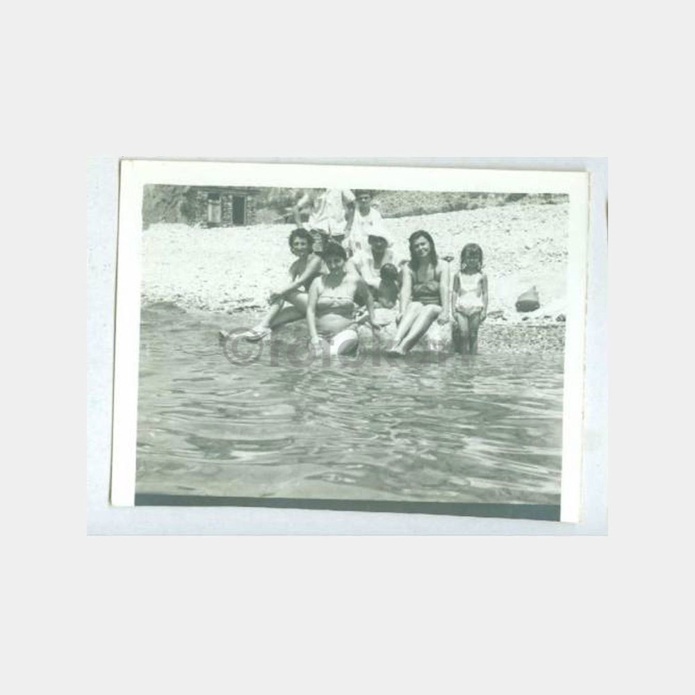 1950 Plaj Aile Görünüş Fotoğraf
