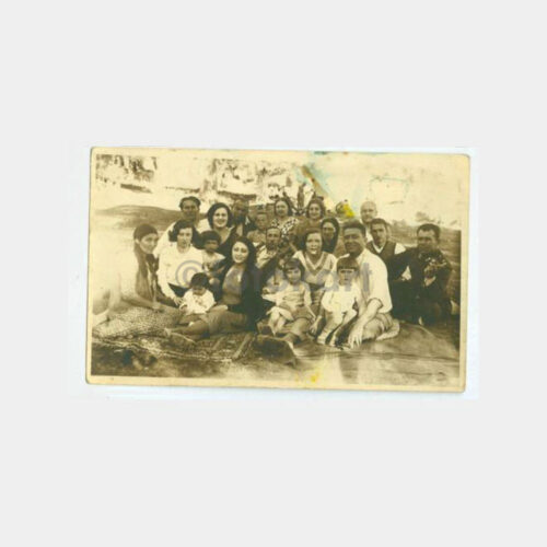 1930 Mesire Yerinde Aileler Fotoğraf