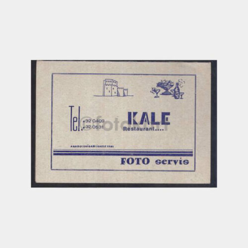 1974 Anadoluhisarı Kale Restaurant - Fotoğraf Kabı