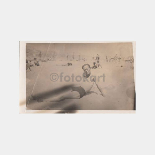 1940 Küçüksu Anadoluhisarı Plajı Konulu Fotoğraf