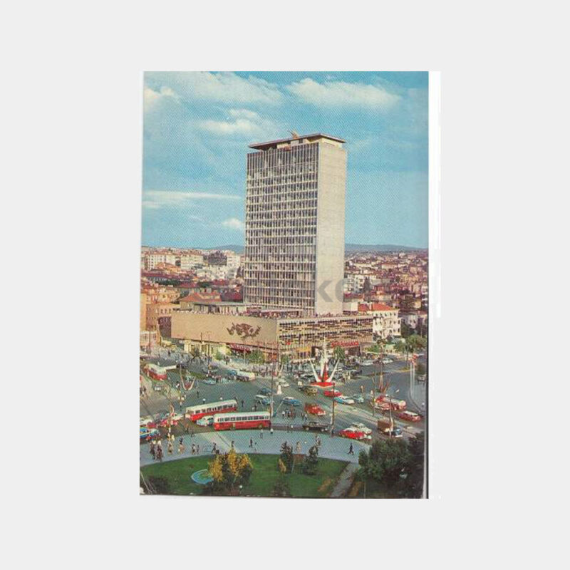 1978 Ankara Kızılay Görünüş Kartpostal
