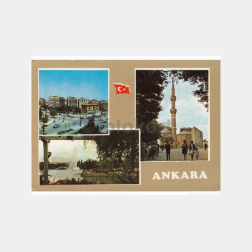 1975 Ankara 3 Değişik Görünüş Kartpostal