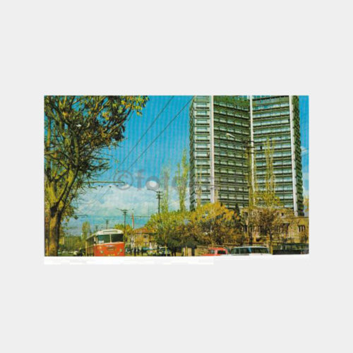 1975 Ankara Otel Reşit Caddesi Görünüş Kartpostal