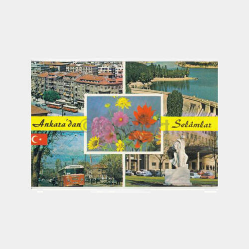 1975 Ankara Muhtelif Görünüş Kartpostal