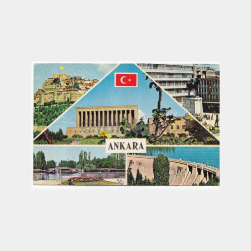 1973 Ankara 5 Değişik Görünüş Kartpostal