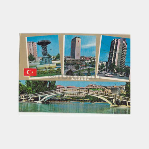 1975 Ankara Değişik Görünüşler Kartpostal