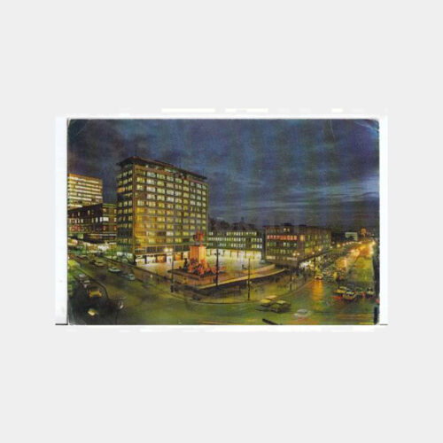 1975 Ankara Ulus Gece Görünüş Kartpostal