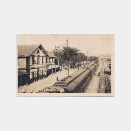 1929 Ankara Tren İstasyonu Görünüş Fotokart