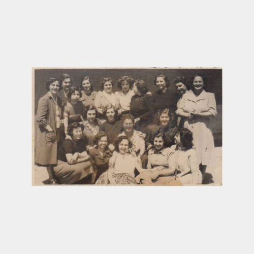 1960 Ankara Kadın Grup Fotoğrafı