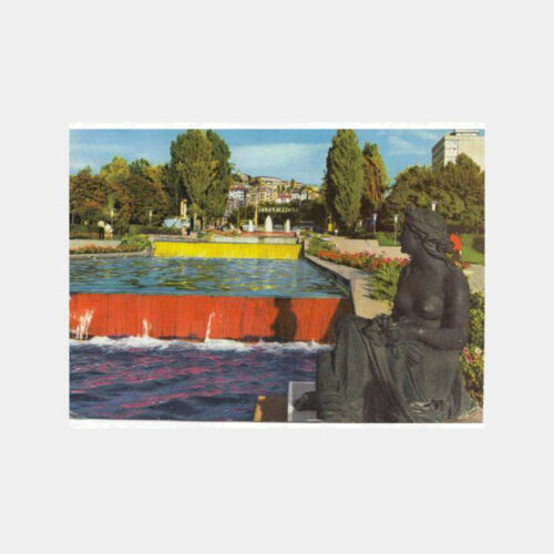 1978 Ankara Gençlik Parkı Görünüş Kartpostal