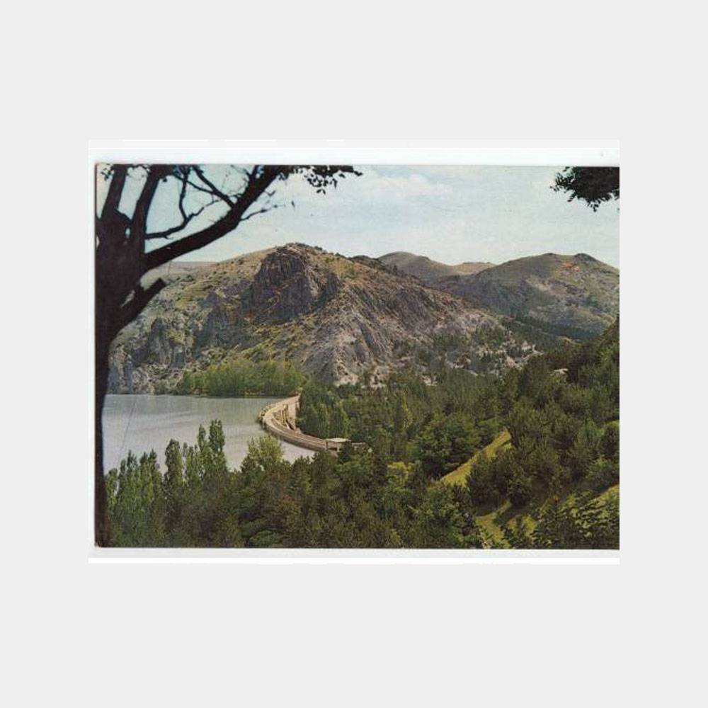 1975 Ankara Çubuk Barajı Konulu Kartpostal