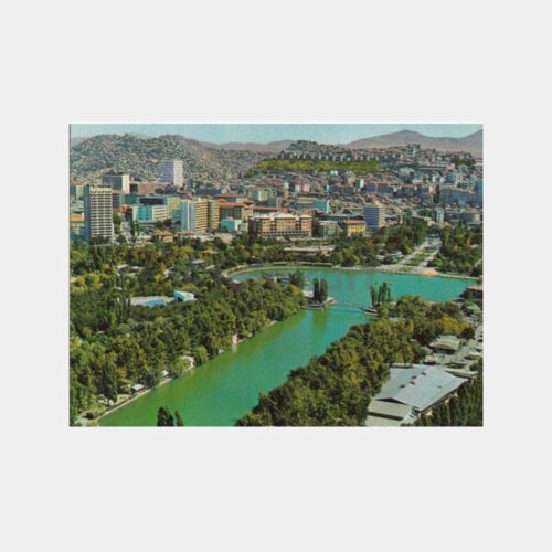 1974 Ankara Gençlik Parkı Görünüş Kartpostal