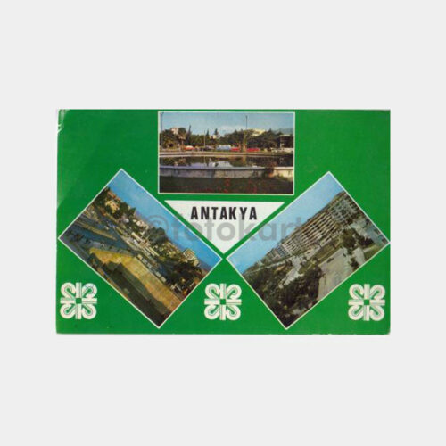 1974 Antakya 3 Görünüş Kartpostal