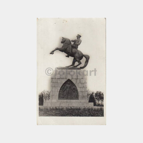 1940 Samsun Atatürk Heykeli Konulu Fotokart