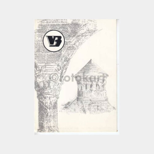 1974 T. Vakıflar Bankası Konulu Tebrik Kartı