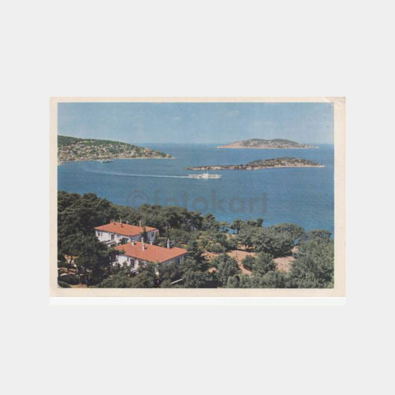 1975 Denizcilik Bankası Kartpostal - Adalar Paşabahçe Vapuru