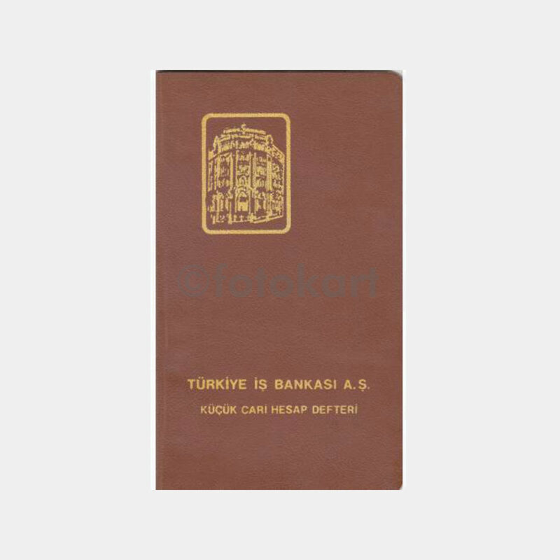 1986 T. İş Bankası Nişantaşı Hesap Cüzdanı