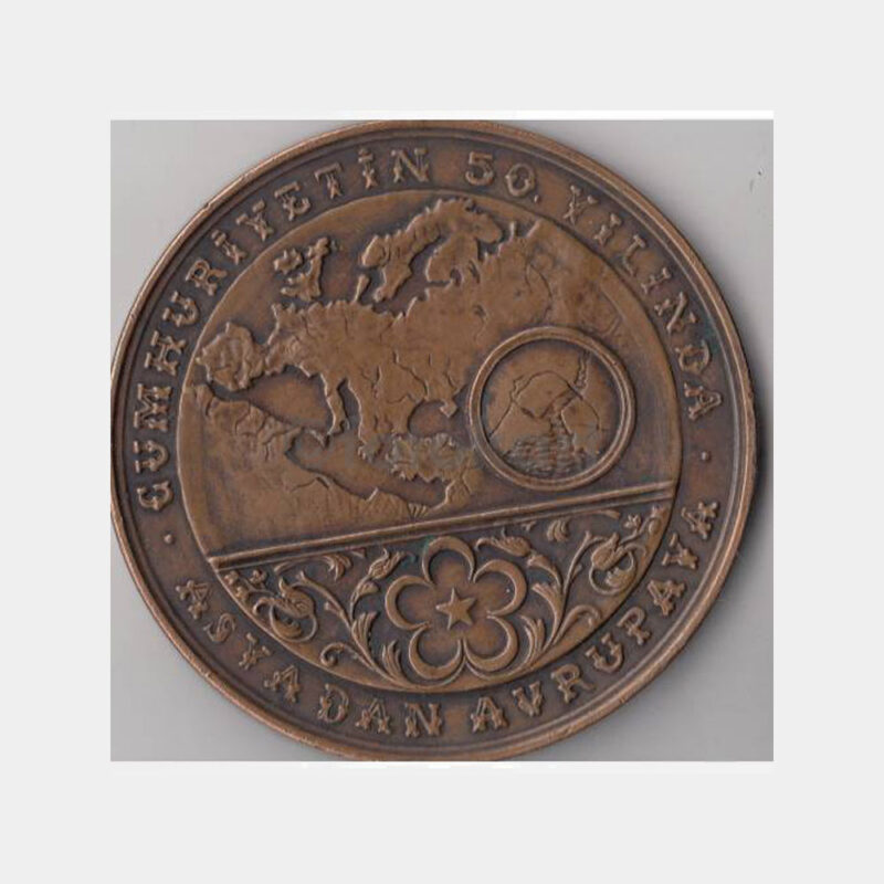 1973 Boğaziçi Köprüsü Madalyon - Görsel 2