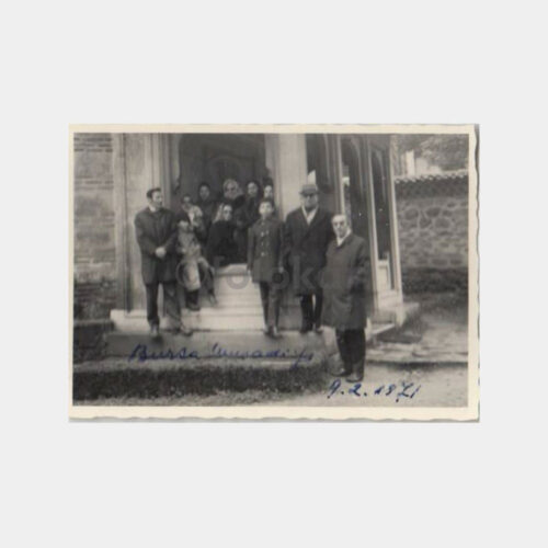 1971 Bursa Muradiye Gezisi Konulu Fotoğraf