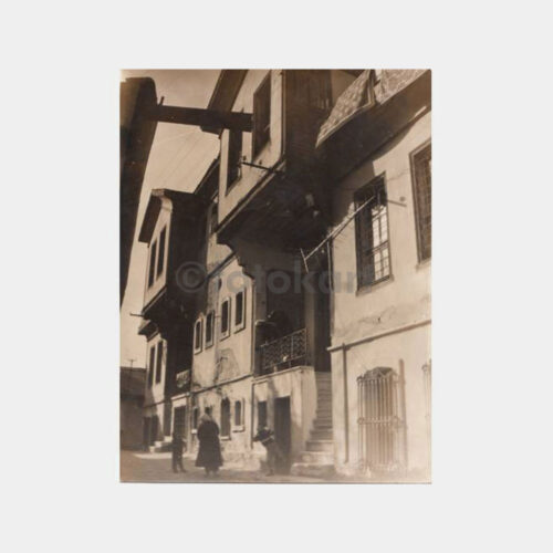 1975 Eski Bursa Evleri Konulu Fotoğraf