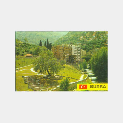 1975 Bursa Görünüş Kartpostal