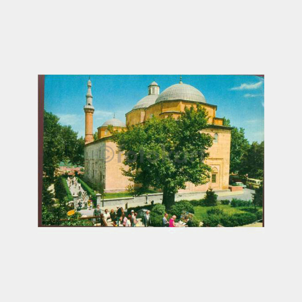 1973 Bursa Yeşil Camii Görünüş Kartpostal