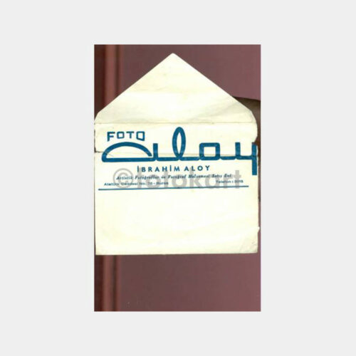 1950 Bursa - Foto Aloy Saklama Zarfı
