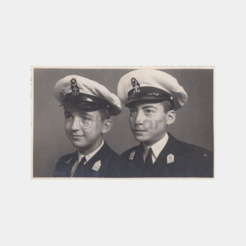 1944 Denizcilik Okul Öğrenci Stüdyo Fotoğrafı