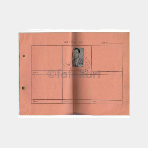 1939-1969 Doktor Sicil Cüzdan Defteri