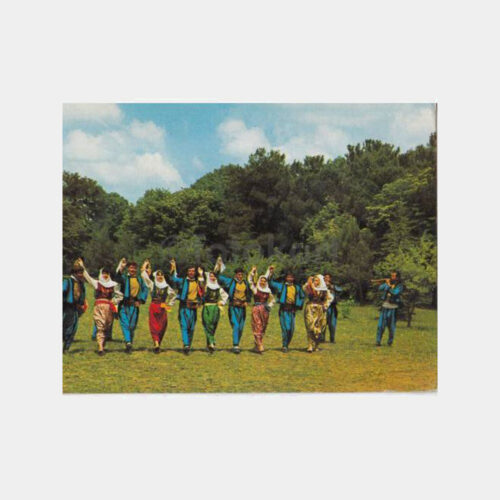 1978 Edirne Kırklareli Folklor Halk Oyunu Kartpostal