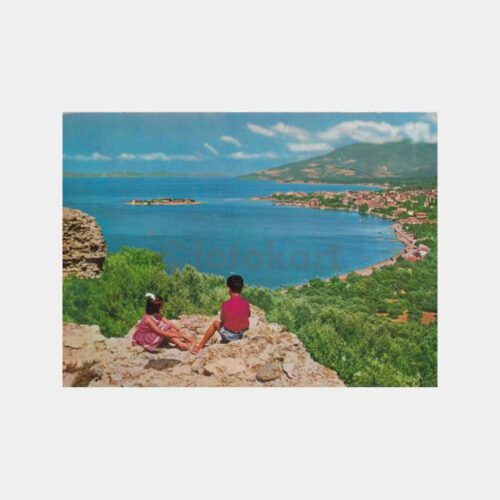 1970 Erdek Genel Görünüş Kartpostal