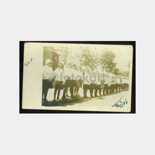 1930 Ata'yı Karşılayan İstanbul Kız Lisesi Fotoğraf