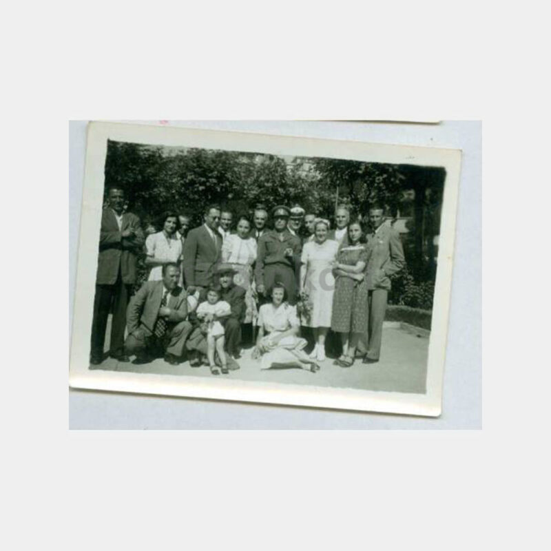1940 Kozlu Kömür Ziyaret Hatırası Albüm Fotoğraf - Görsel 3