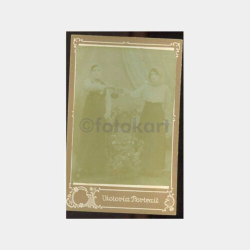 1900 Kadınlar Kabinet Fotoğraf