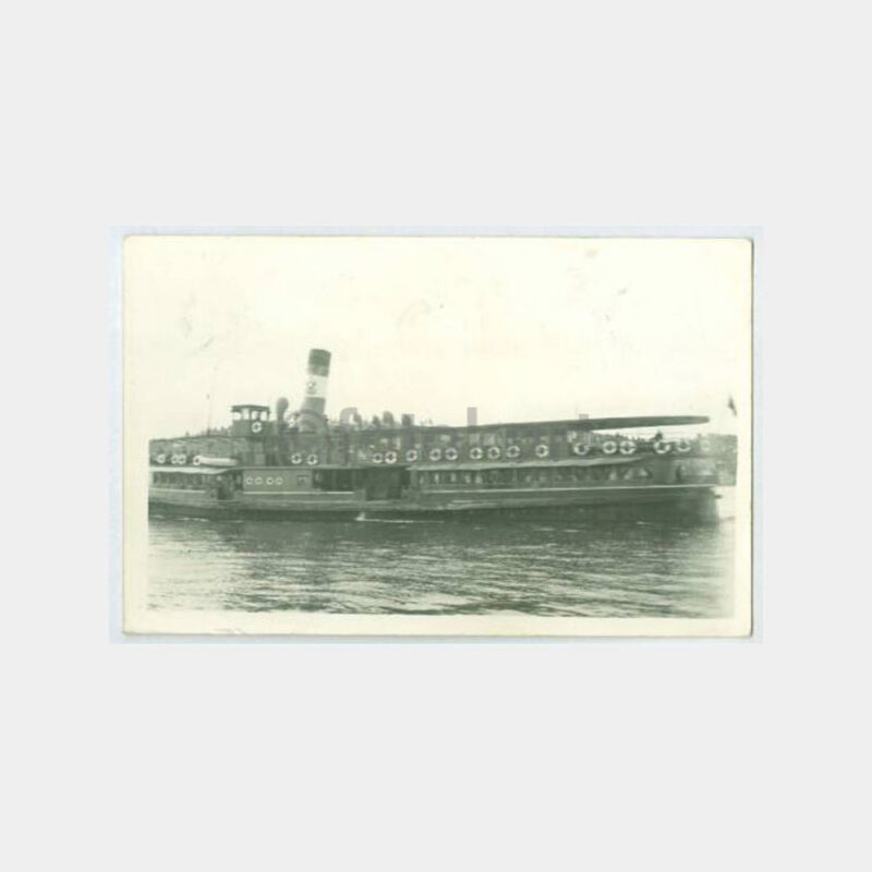 1960 İstanbul Anadoluhisarı Vapuru Fotoğraf