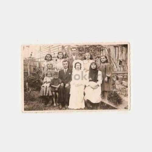 1943 Foto Nuri - Bartın Köy Düğünü Fotoğraf