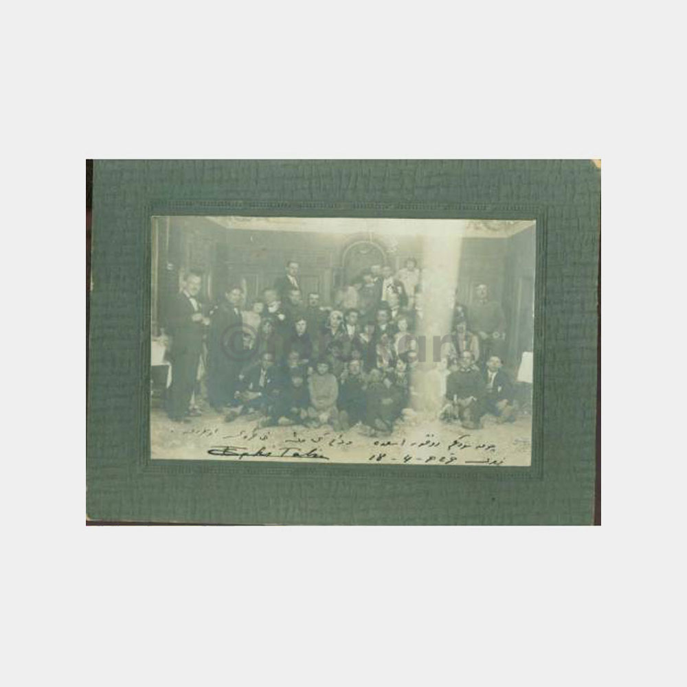 1929 Düğün Nişan Kutlama Tören Fotoğraf