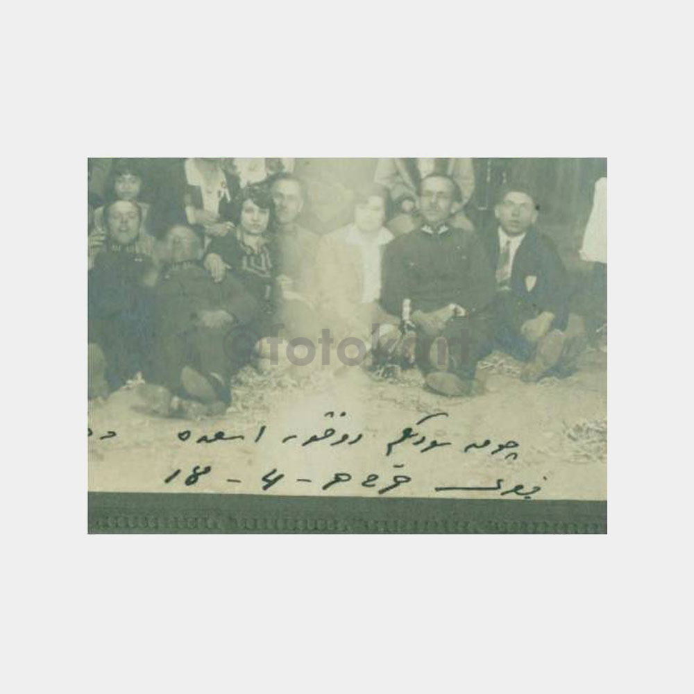 1929 Düğün Nişan Kutlama Tören Fotoğraf - Görsel 3