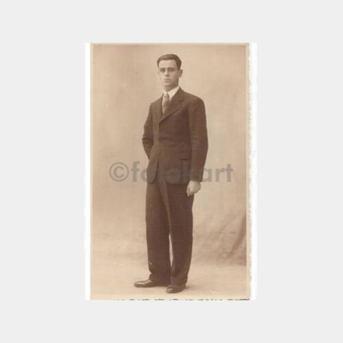 1929 Stüdyo Andriomenos - Bay Konulu Fotoğraf