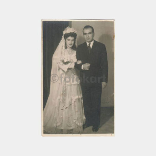 1940 Amasya Foto Ekrem - Gelin Damat Konulu Fotoğraf