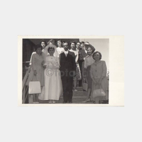 1950 Gelin Damat Konulu Fotoğraf