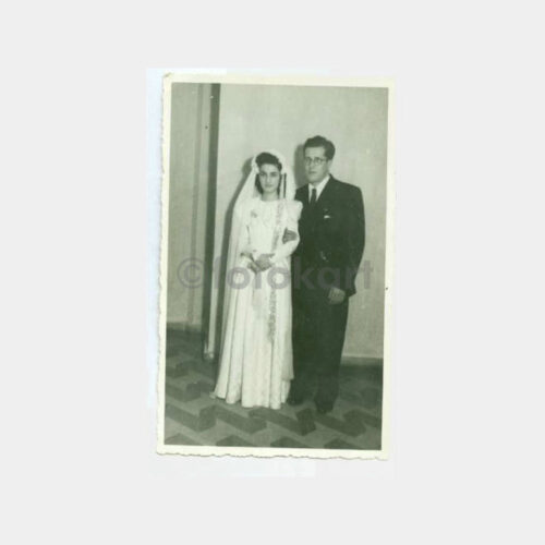 1946 Gelin ve Damat Görünüş Fotoğraf