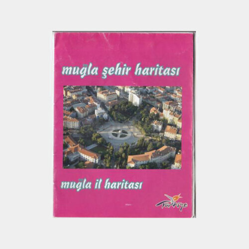 2002 Muğla İl ve Şehir Haritası