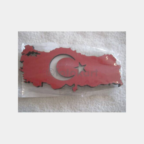 Türkiye Harita Ayyıldız Konulu Magnet