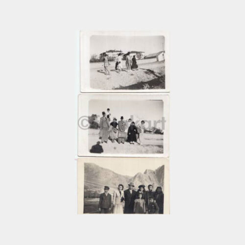 1938 İskenderun Albüm Konulu 3 Adet Fotoğraf