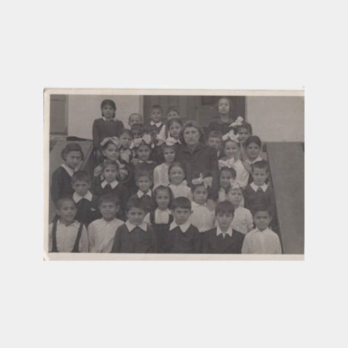 1944 İskenderun Okul Grubu Konulu Fotoğraf