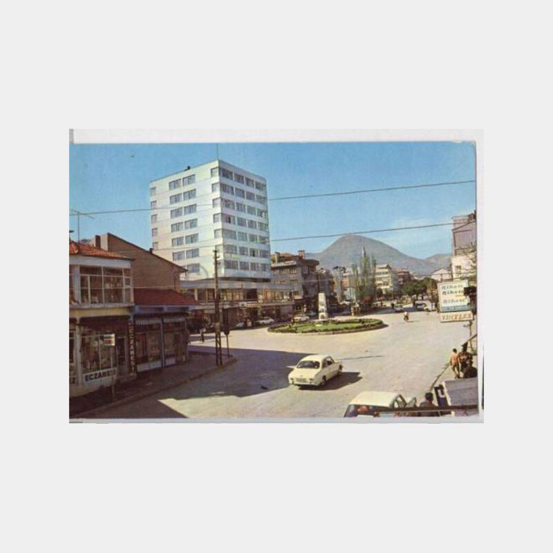 Isparta Merkez Eczanesi Görünüş Kartpostal